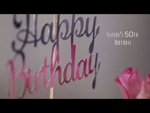 Saeeda's 50TH Trailer