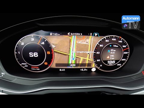 2017 Audi A4 Allroad 3.0 TDI (272hp) - 0-200 km/h acceleration (60FPS)