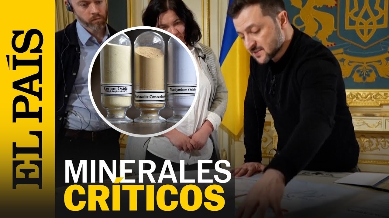 ¿Qué son las tierras raras de Ucrania que tratan de negociar Trump y Zelenski? | EL PAÍS