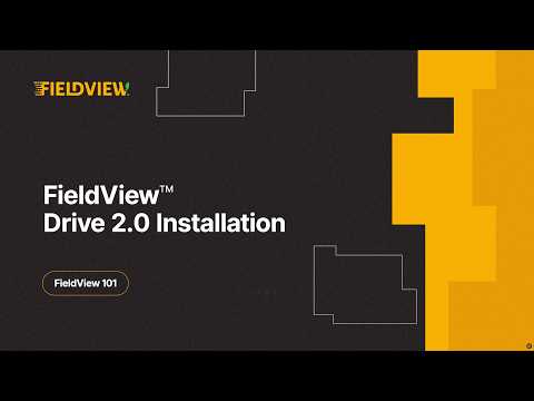 FieldView™ 101 Ep. 5 | FieldView Drive 2.0 Installation