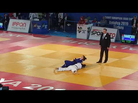 Cadet European Judo Cup - 2019 - GULVER, Irem (TUR) - POTSKHVERASHVILI, Mariami (GEO)