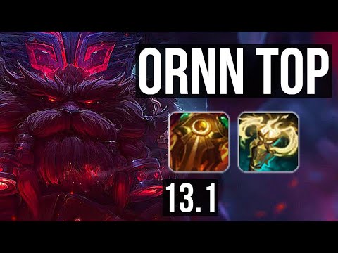 ORNN vs JAX (TOP) | 6/0/4, 500+ games, Dominating | EUW Master | 13.1