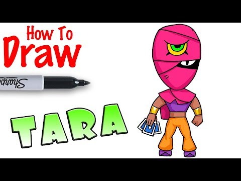 How to Draw Tara from Brawl Stars