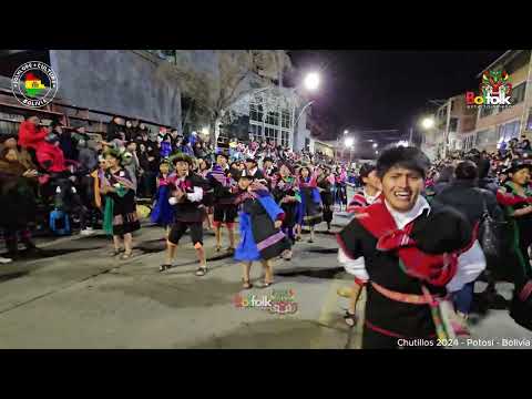 Fraternidad Chillillin Caiza D - Día 1 - Parte 20 - Chutillos 2024 Potosí Bolivia