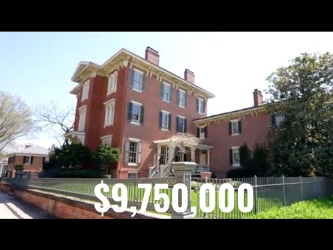 INSIDE this $9,750,000 Home; The Largest, Most Distinguished Property in Coveted Old Town Alexandria