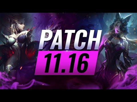 BEST Champions TIER List – League of Legends Patch 11.16