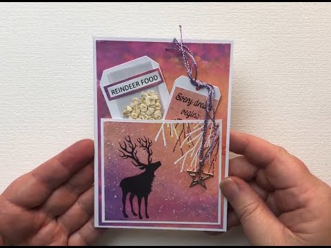 A Reindeer Food Card Tutorial by Karen Telfer