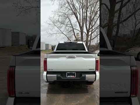 2026 Toyota Tundra 4x4 Crewmax Platinum Hybrid in White for sale at Forbes Waterloo Toyota in Waterloo, ON