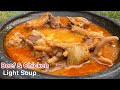 THIS GHANAIAN CHICKEN BEEF LIGHT SOUP PEPPER SOUP RECIPE WILL BE YOUR FAVORITE SOUP RECIPE