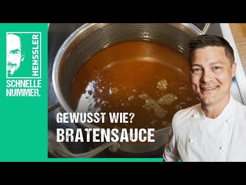 Quick gravy recipe by Steffen Henssler