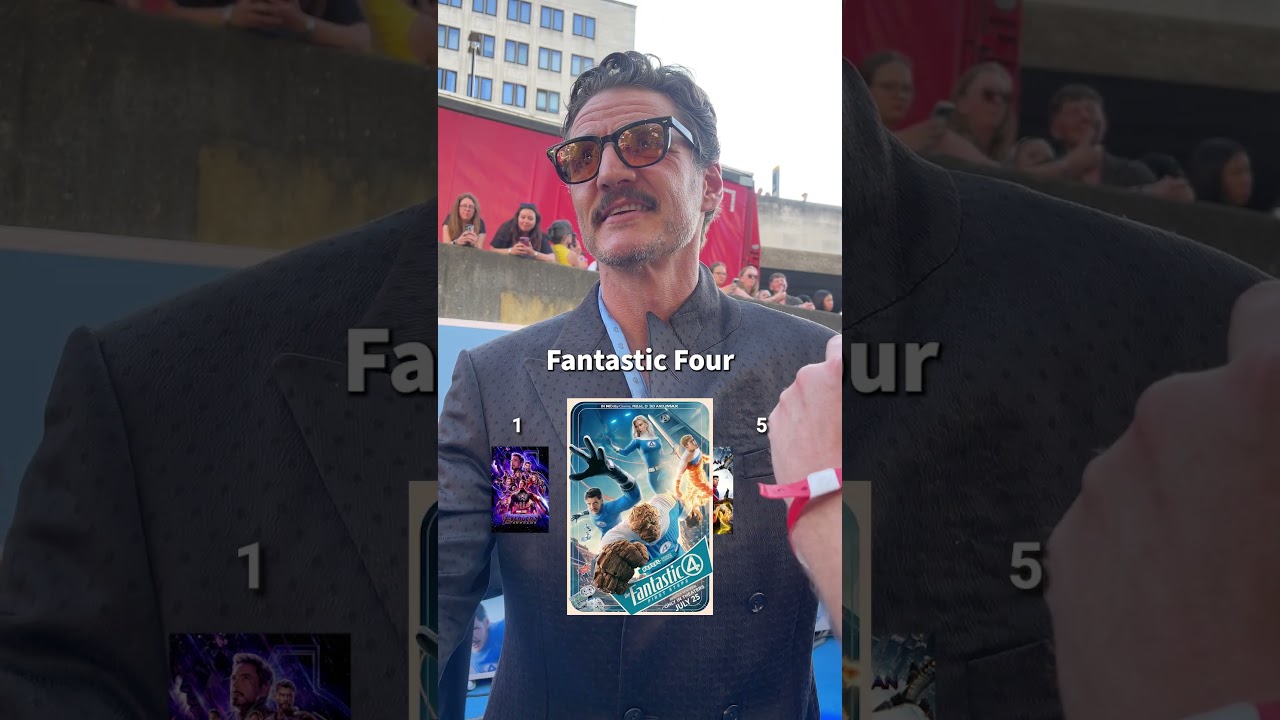 Pedro Pascal thinks Fantastic Four is better than... 😳