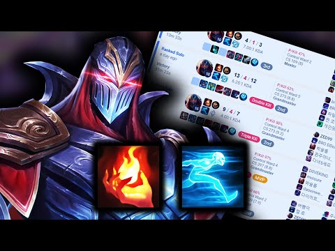 NEW Zed Strategy To Carry Games (Ignite + Ghost)