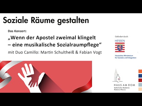 Wenn der Apostel zweimal klingelt – Konzert zum Kirchenfachtag 2022 - Duo Camillo