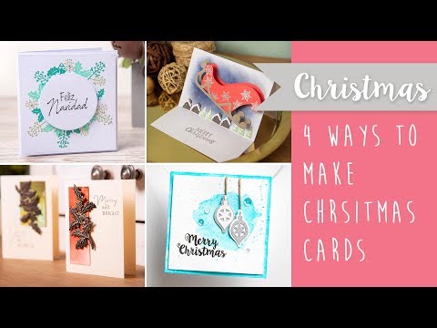 Christmas Joy Card with Tim Holtz &amp; Sizzix 2023 Release! Video 