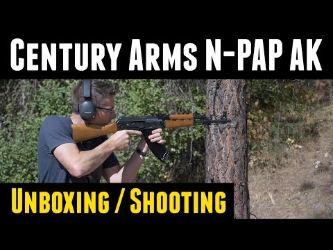 Century Arms N-PAP AK: Unboxing and First Shots