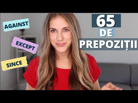 65 Most Important, Frequently Used Prepositions in English. I Needed Them for Exams.
