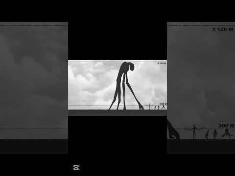 Trevor Henderson monsters size☠️