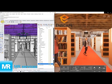 Enscape 2.9 render per Rhino - Lezione #17 #enscape3d #rhinoceros