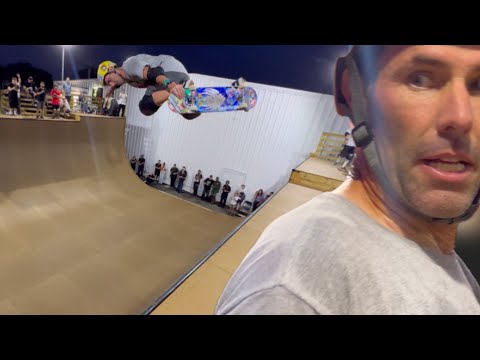 Andy Macdonald Rips Skatepark of Tampa’s New Vert Ramp!!