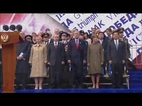 2005 Russian Victory Day Parade - March of the preobazhensky regiment