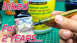 I Left The Most Staining Ink Ever For 2 YEARS In This Pen!