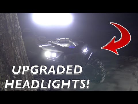 Sick Of Stock RZR Headlights? Rigid Industries RZR Headlight Kit Is The Cure!