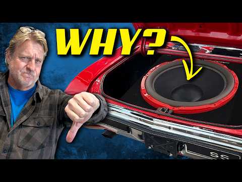 Stop Ruining Classic Car Trunks with Giant Subwoofer Boxes: Do This Instead
