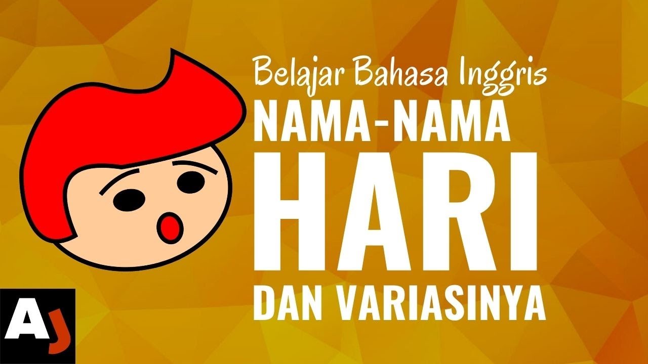 Nama Hari dalam Bahasa Inggris (beserta Variasinya) | Belajar Bahasa Inggris