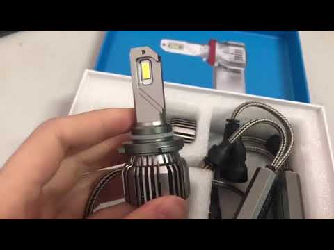 Auto Lighting System High Power U9 LED Headlight 90W Super Bright Canbus H4 H7 H11 9005 9006 Fan Aut