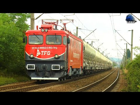 LE5100KW 40-0622-3 & Tren cu Ciment Transferoviar Grup Cement Train in Cluj Napoca - 03 July 2021