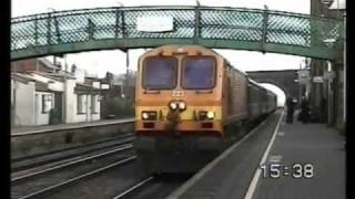 Irish Rail - Trains at Kildare - Feb 2003