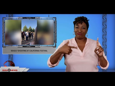 Deadly shooting at California festival (ASL - 7.29.19)