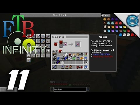 Minecraft FTB Infinity Gameplay / Let's Play (S-1) -Ep. 11- "Upgrading Tools"