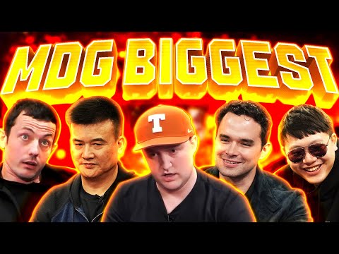 Top 5 Biggest Pots from BOTH Million Dollar Games!