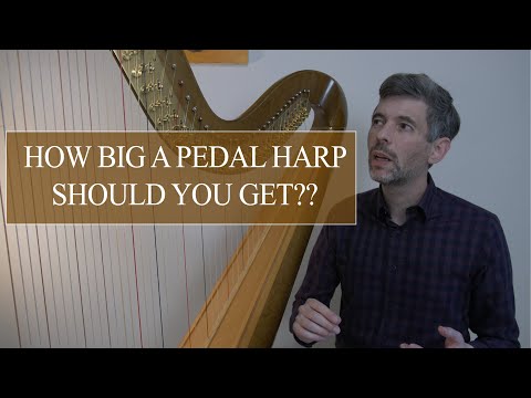 How many strings should you get when buying a pedal harp? Harp Tuesday ep. 215