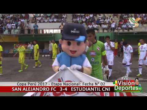 Defensor San Alejandro FC (3) vs Estudiantil CNI (4) - Fecha N° 02 / Etapa Nacional - Copa Perú 2017