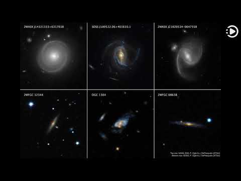 APOD: 2019-11-05 - Spiral Galaxies Spinning Super-Fast (Narrated by Amy)