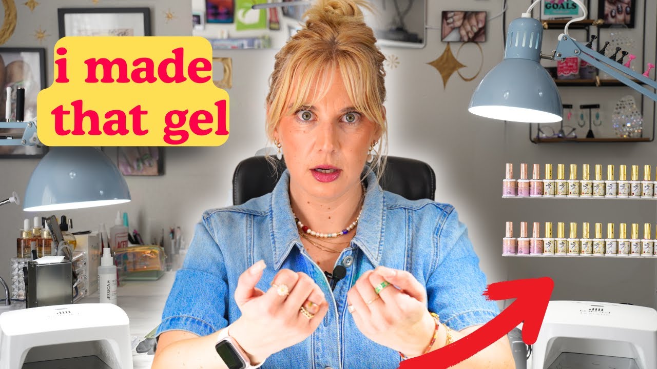 i got my nails done using only nail thoughts products...