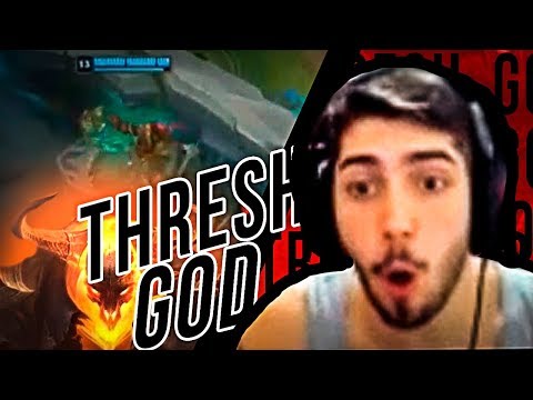 MELHOR THRESH DO LOL! *(GOD DEMAIS!)*  - JUKES STREAM | League of Legends
