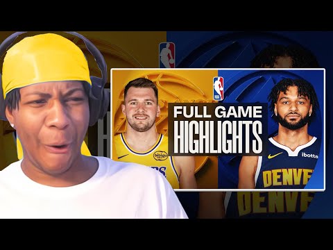 Lvgit Reacts To LAKERS at NUGGETS | FULL GAME HIGHLIGHTS | January 20, 2026