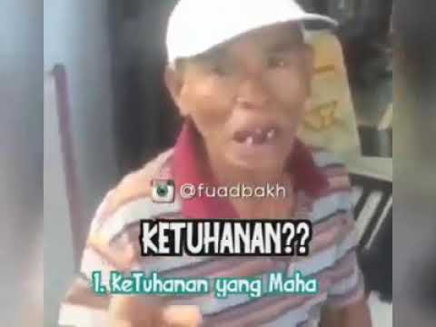 Membaca pancasila sangat lucu