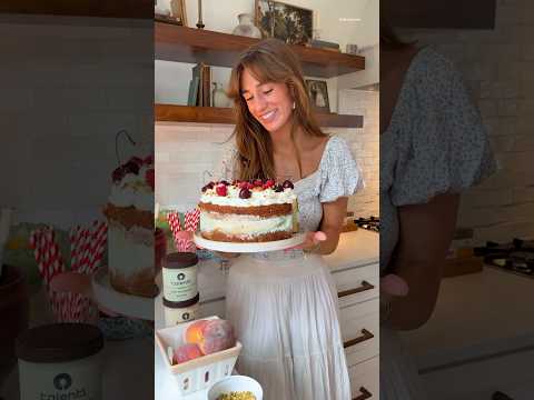 Come with me to make a Gelato Cake with Southern Butter Pound Cake!! #laborday #icecreamcake #gelato