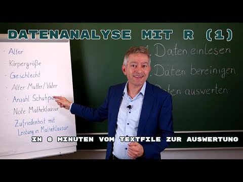 Lerne R | Teil 1: Daten einlesen, bereinigen und auswerten