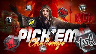 Issa &amp; Pick&#39;Em Challenge. Getting Issa&#39;s Gold Sticker / HellRaisers, CS:GO, esports