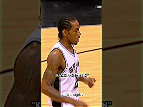 Only Kawhi can STOPPED LeBron 😤🤖 #shorts