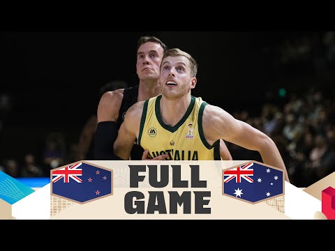 New Zealand v Australia | Full Basketball Game | FIBA Basketball World Cup 2027 Asian Qualifiers
