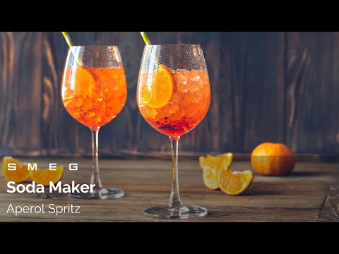 How to Make an Aperol Spritz with your Soda Maker | Smeg SKC01