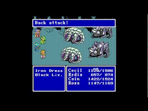 FF4 part 42: Into the cave of Eblana