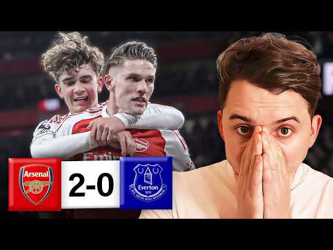 ARSENAL 9 POINTS CLEAR! Max Dowman IS GENERATIONAL! Arsenal 2-0 Everton