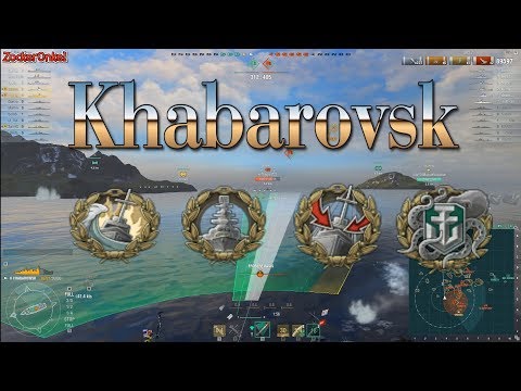 Khabarovsk geht den Kraken fischen [World of Warships | Replay]